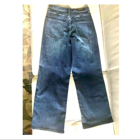 NWT Kate Spade Wide Leg Broome Street Jeans Sz 24 - Picture 4 of 13